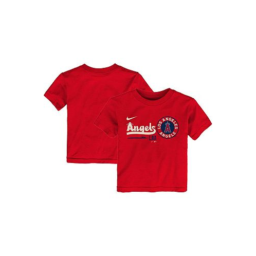 Nike Toddler Boys and Girls Red Los Angeles Angels City Connect Graphic T-shirt