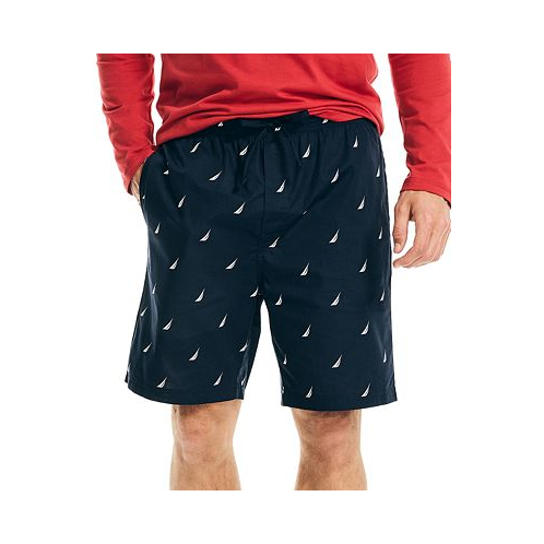 Nautica Mens Signature Pajama Shorts