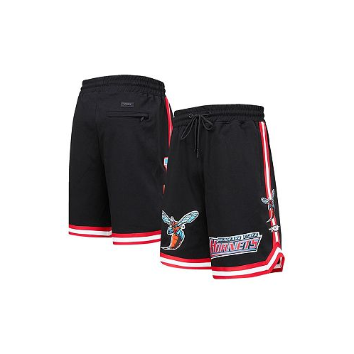Pro Standard Mens Black Delaware State Hornets University Classic Shorts