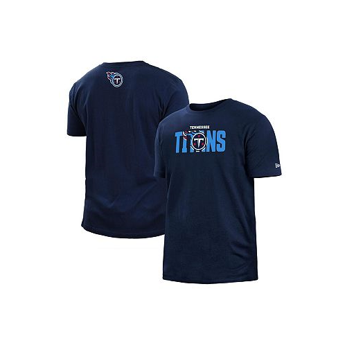 New Era Mens Navy Tennessee Titans 2023 NFL Draft T-shirt