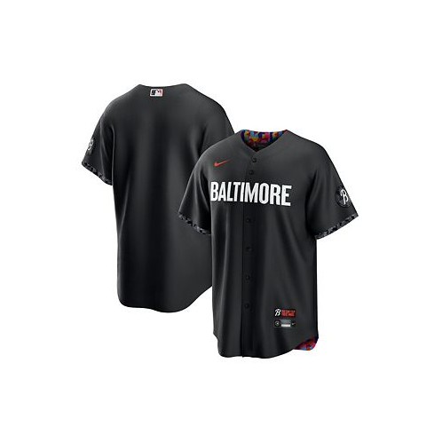 Nike Mens Black Baltimore Orioles 2023 City Connect Replica Jersey