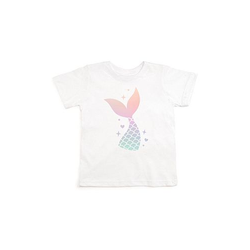 Sweet Wink Little and Big Girls Mermaid Tail Ombre T-Shirt