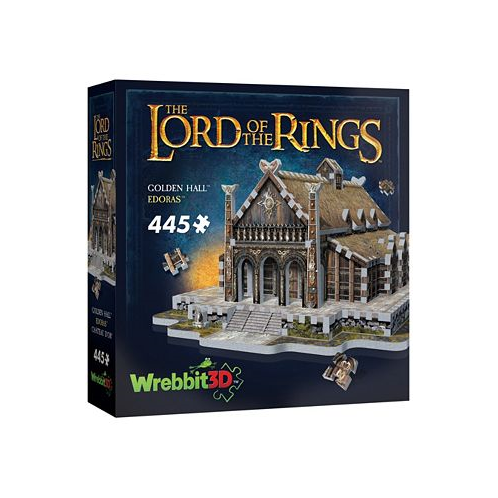 University Games Wrebbit the Lord of the Rings Golden Hall Edoras 3D Puzzle 445 Pieces