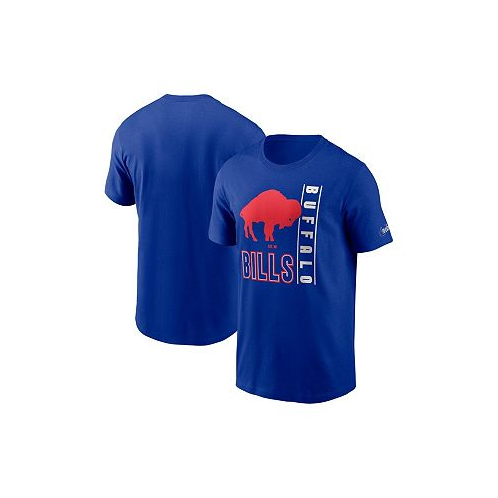 Nike Mens Royal Buffalo Bills Lockup Essential T-shirt