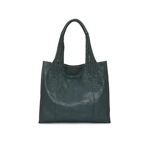 Lucky Brand Womens Mina Leather Tote Handbag