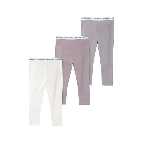 Calvin Klein Baby Boys or Girls Organic Cotton Layette Pants Pack of 3