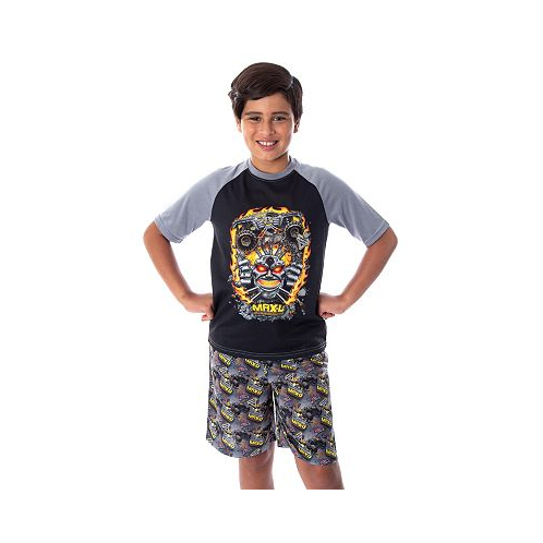 Monster Jam Boys MAX-D Monster Truck 2 PC T-Shirt And Shorts Pajama Set