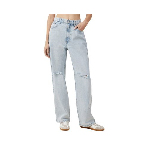 COTTON ON Womens Loose Straight Jeans