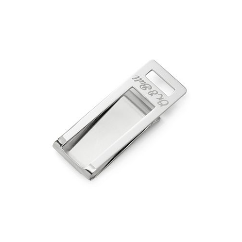 Ox & Bull Trading Co. Mens Stainless Steel Cut Out Money Clip