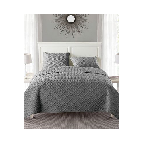 VCNY Home Nina 2-Piece Embossed Twin Quilt Set