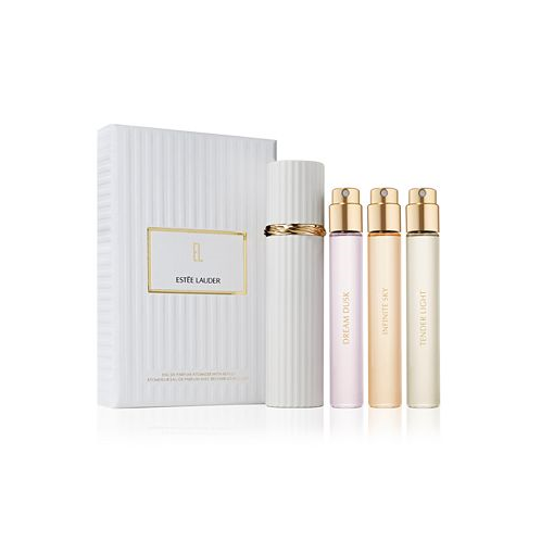 Estee Lauder 4-Pc. Luxury Collection Eau de Parfum Travel Sprays & Atomizer Case Set