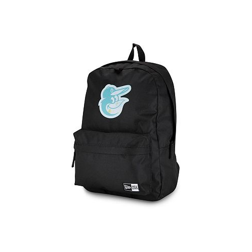 New Era Mens and Womens Black Baltimore Orioles Color Pack Backpack