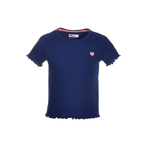 Epic Threads Toddler & Little Girls Waffle-Texture Short-Sleeve T-Shirt