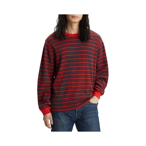 Levis Mens Waffle Knit Thermal Long Sleeve T-Shirt