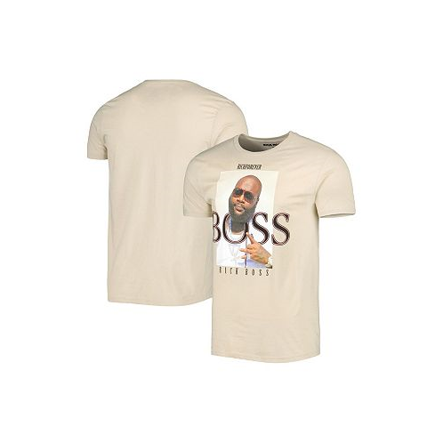 Philcos Mens and Womens Tan Rick Ross Graphic T-shirt