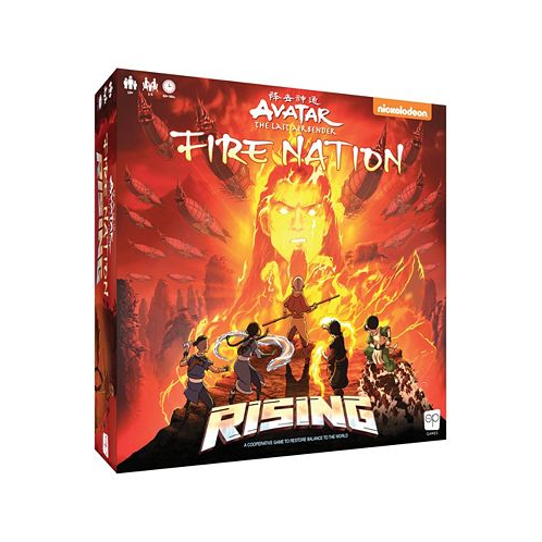 USAopoly Avatar - The Last Air Bender Fire Nation Rising Game