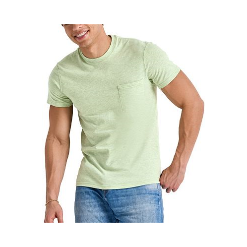 Hanes Mens Originals Tri-Blend Short Sleeve Pocket T-shirt