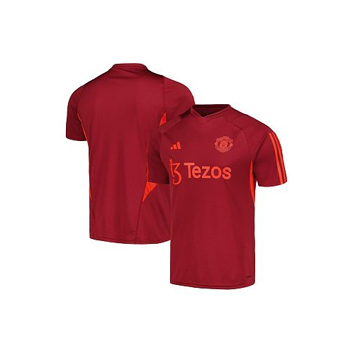 Adidas Mens Burgundy Manchester United 2023/24 Training Jersey