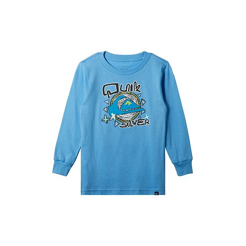 Quiksilver Toddler & Little Boys Long-Sleeve Cotton Logo Graphic T-shirt