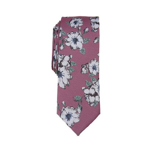 Bar III Mens Sondley Skinny Floral Tie