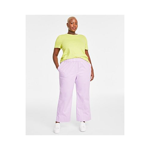 On 34th Trendy Plus Size Pull-On Chino Pants