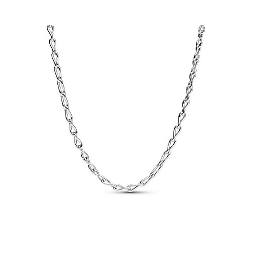 Pandora Sterling Figure of 8 Chain Link Necklace