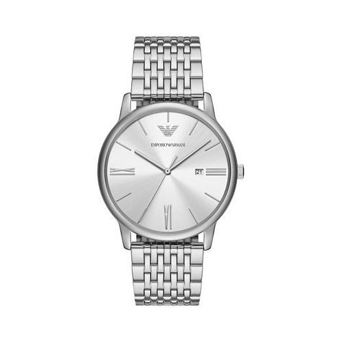 Emporio Armani Mens Stainless Steel Bracelet Watch 42mm