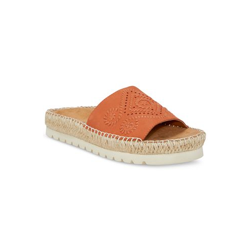 Lucky Brand Womens Lemana Espadrille Flat Slide Sandals