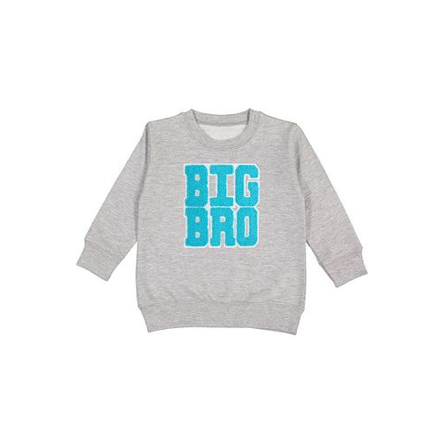 Sweet Wink Little and Big Boys Big Bro Patch Sweatshirt