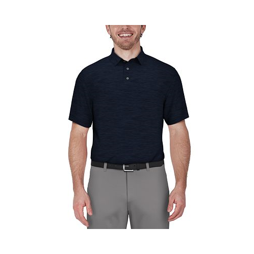 PGA TOUR Mens Airflux Jaspe Golf Polo Shirt