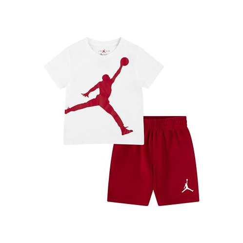 Jordan Toddler Boys Jumbo Jumpman T-shirt and Shorts 2 Piece Set