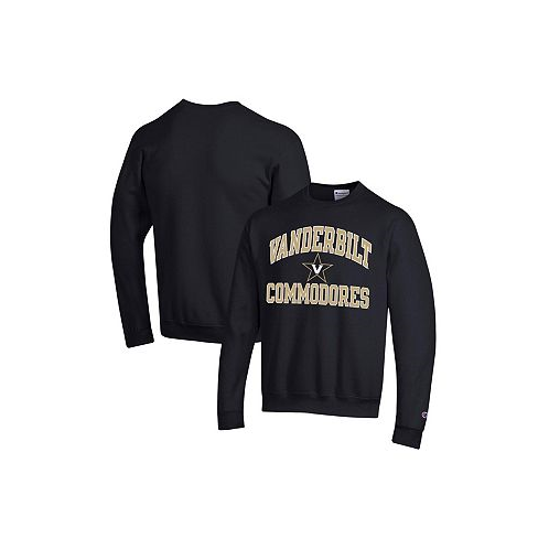 Champion Mens Black Vanderbilt Commodores High Motor Pullover Sweatshirt