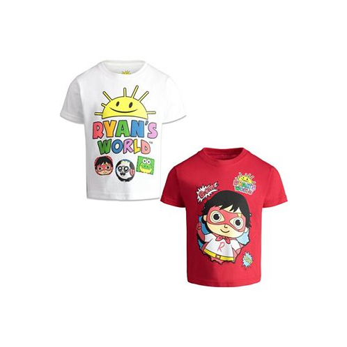 RYANS WORLD Red Titan Combo Panda 2 Pack T-Shirts Toddler |Child Boys