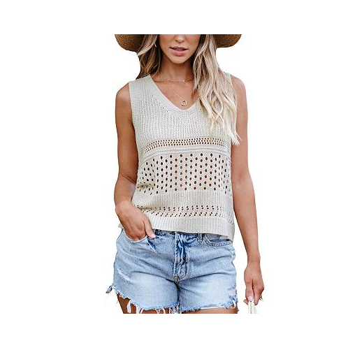 CUPSHE Womens Cut-Out Vest Cover-Up
