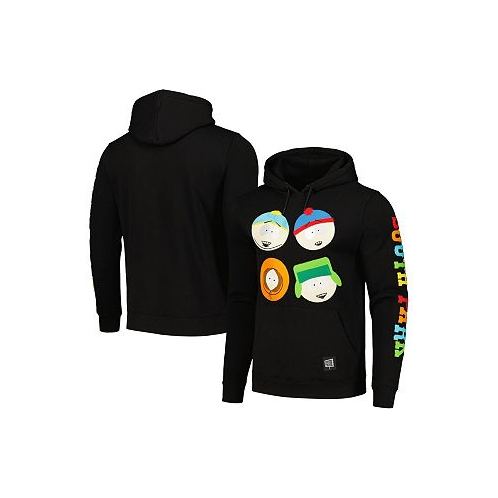 Freeze Max Mens and Womens Black South Park Characters Pullover Hoodie