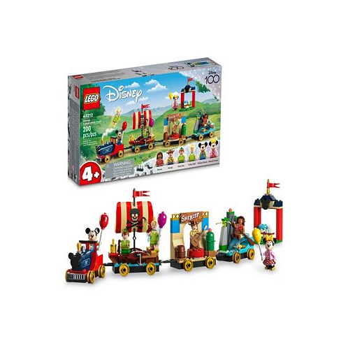 LEGO Disney 43212 Classic Disney Celebration Train Toy Building Set with Mickey Mouse Minnie Mouse Moana Peter Pan Tinker Bell & Woody Minifigures
