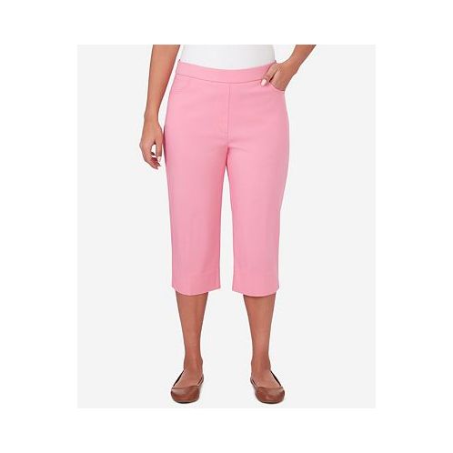 Alfred Dunner Womens Miami Beach Miami Clam digger Pull-On Pants