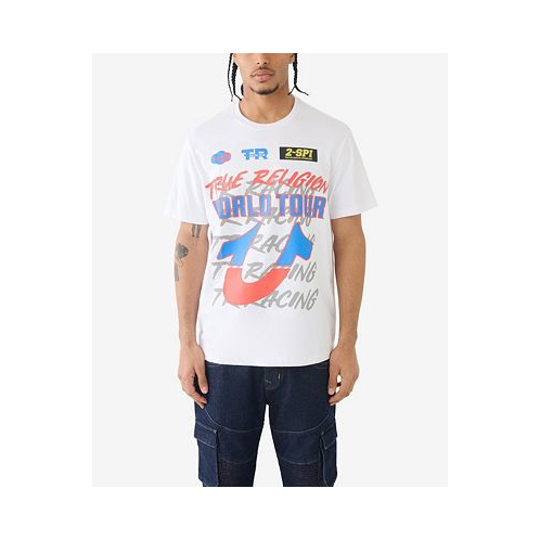 True Religion Mens Short Sleeve Tr Racing T-shirts
