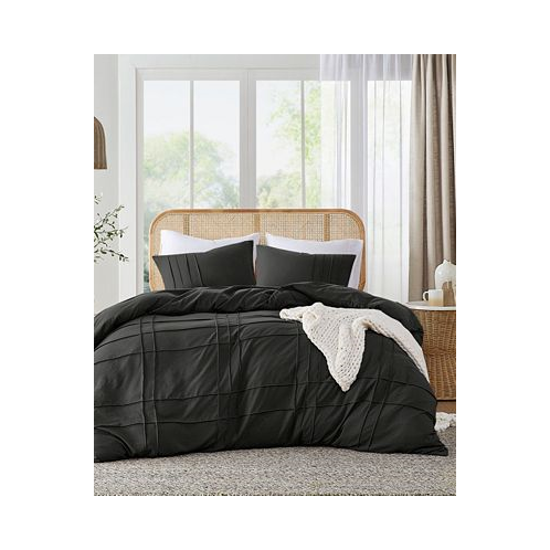 510 Design Porter Washed Pleated 2-Pc. Duvet Cover Set Twin/Twin XL