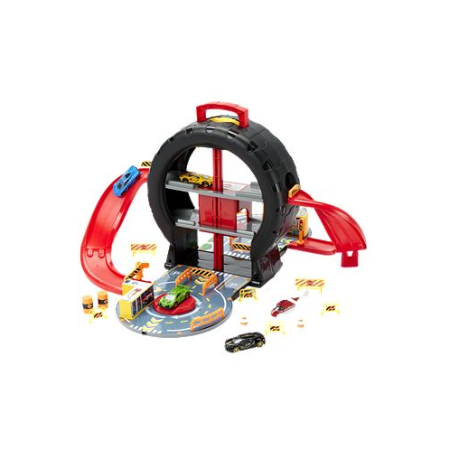 Macys Fast Lane on the Go Pit Stop Playset