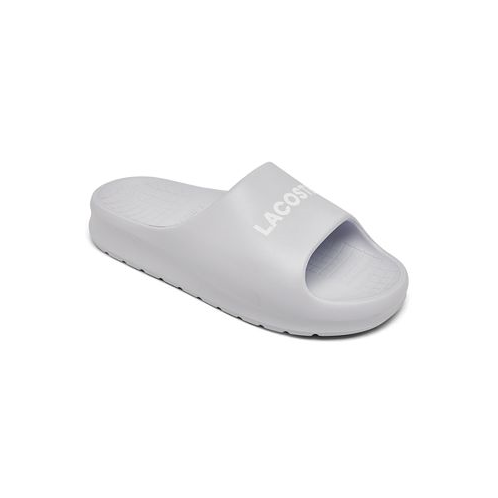 Lacoste Womens Serve 2.0 Slide Sandals from Finish Line