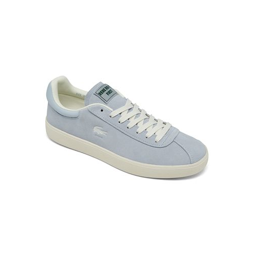 Lacoste Womens Baseshot Suede Casual Sneakers from Finish Line