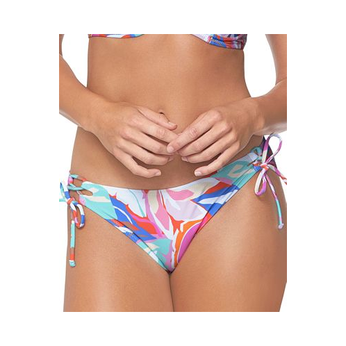 Raisins Juniors Sweet Printed Side-Tie Bikini Bottoms