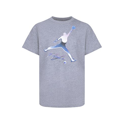 Jordan Big Boys Jumpman Flight Chrome Short Sleeve T-Shirt