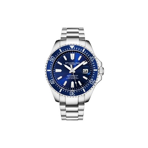 Stuhrling Depthmaster 3950A Quartz 42mm Diver Watch