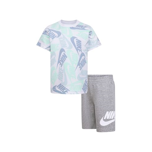 Nike Toddler Boys Futura Toss Shorts and T-shirt 2 Piece Set