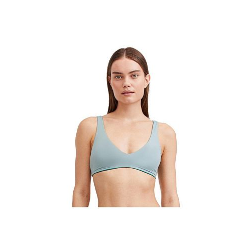 Gottex Plus Size Solid V neck Bikini bra swim top