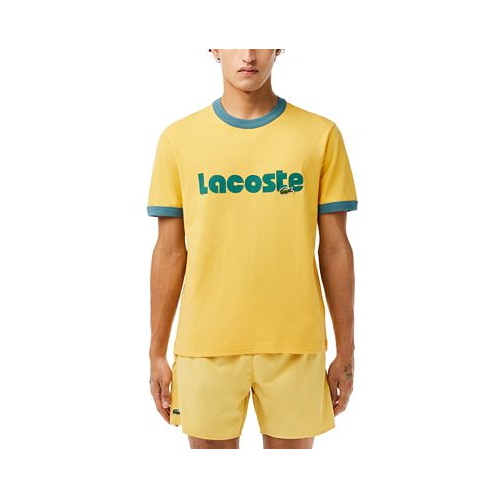 Lacoste Mens Regular-Fit Logo T-Shirt