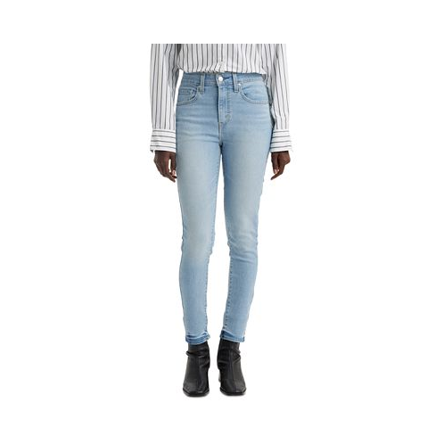 Levis Womens 721 High-Rise Stretch Skinny Jeans