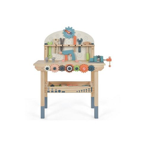 Slickblue Kids Play Tool Workbench with Realistic Accessories